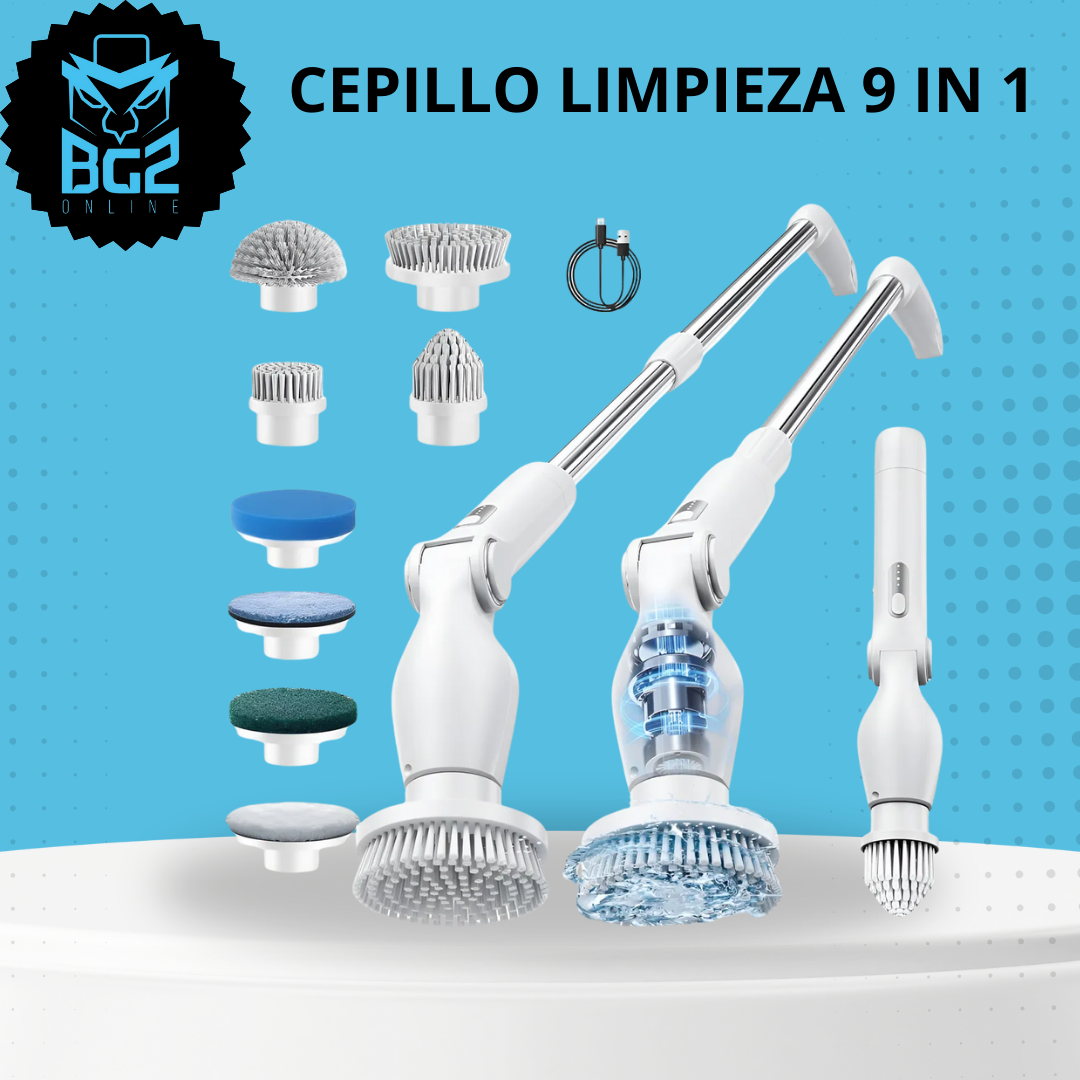 CEPILLO DE LIMPIEZA 9 EN 1